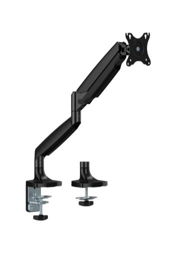 Brateck LDT82-C012 SINGLE SCREEN HEAVY-DUTY GAS SPRING MONITOR ARM For most 17'~45' Monitors, Matte Black(New) Brateck LDT82-C012 SINGLE SCREEN HEAVY-DUTY GAS SPRING MONITOR ARM For most 17'~45' Monitors, Matte Black(New)